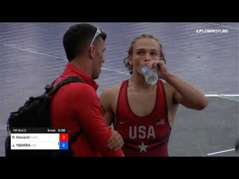 55 Kg Rr Rnd 2 Robert Howard TMWC Bitetto Trained Vs Jesse YBARRA Sunnyside Wrestling Club