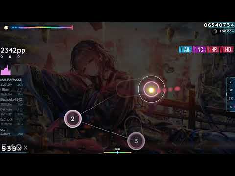 [14.19 ⭐] Arash - Temptation (Nightcore Mix) [~Farewell~] +HDHRNCAT 100% with PP counter