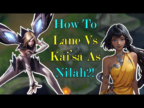 Rank 1 Nilah Euw Teaches You How To Destroy Kai'sa Players (In Laning Phase)