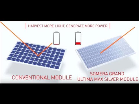 Polycrystalline vikram somera gold ultima solar panel