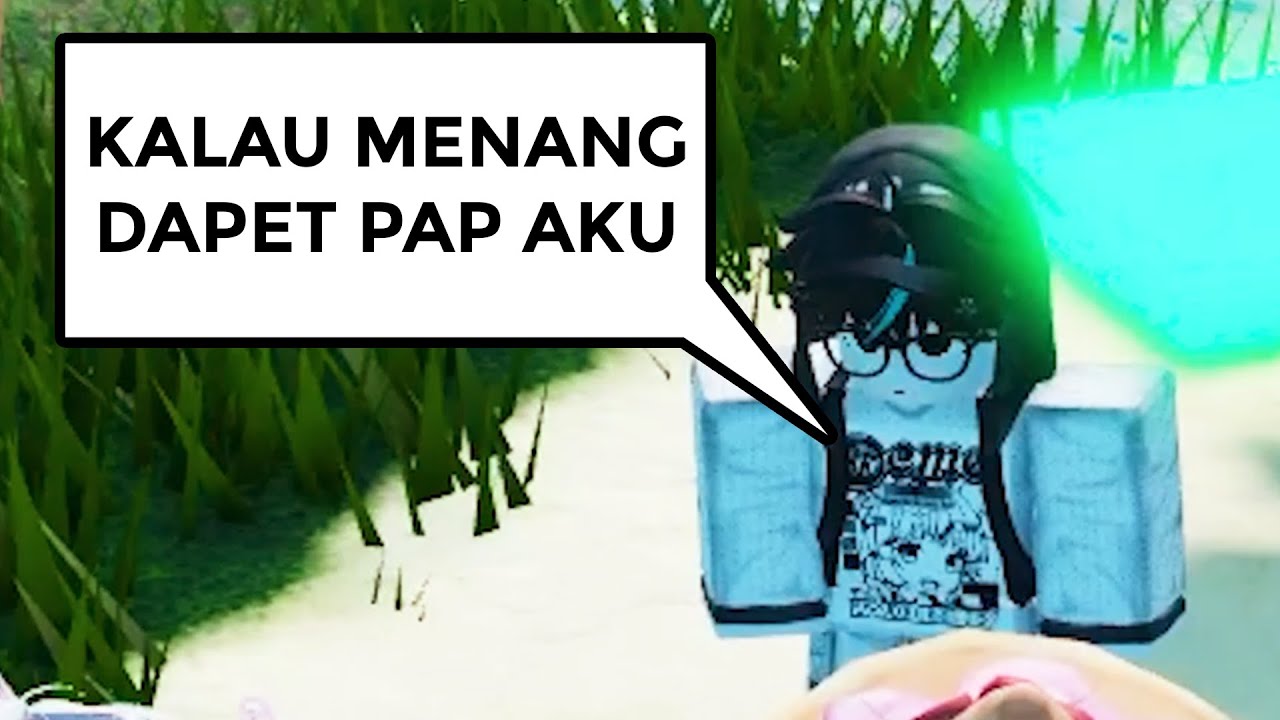 AKU DITANTANG TEMENKU BUAT MAININ TOWER ROBLOX BUATANNYA!