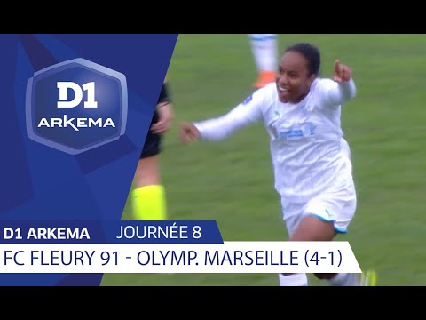 J8 : FC Fleury 91 - Olympique de Marseille (4-1), le résumé | D1 ARKEMA 2019/2020