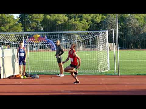Filip Mrčić (CRO) 210 cm High Jump 2nd Place International EAP Meeting Zadar 2021
