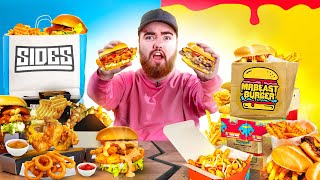 The SIDEMEN vs MR BEAST BURGER Mukbang!