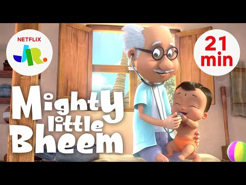 Mighty Little Bheem FULL EPISODES 13-16 💪 Season 1 Compilation 💪 Netflix Jr.