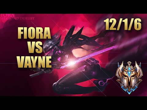 DWG Nuguri Fiora Top Vs Vayne - KR Challenger Match Summary Patch 9.20