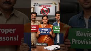 Thumbnail for ⚖️📱 Free Speech vs YouTube Ban – Legal Rights of Content Creators in India  #shorts #legaladvice