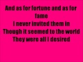 Glee Don't Cry for Me Argentina with lyrics ...
