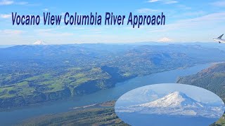 The Volcano View Columbia River approach into PDX.