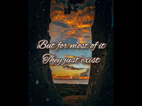 THEY JUST EXIST - G A T T O N ❣️ (LYRICS VIDEO )