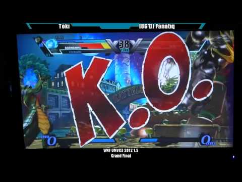 WNF UMvC3 2012 1-5 m23 Toki vs [86'D] Fanatiq {Grand Final}