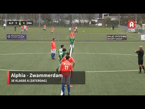 Samenvatting Alphia - Zwammerdam (zaterdag 1 december)