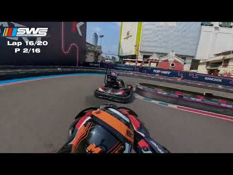 LAST LAP ATTACK! Almost P1 🏁 | SWS Sprint Cup Race 1 – Topkart Bangkok