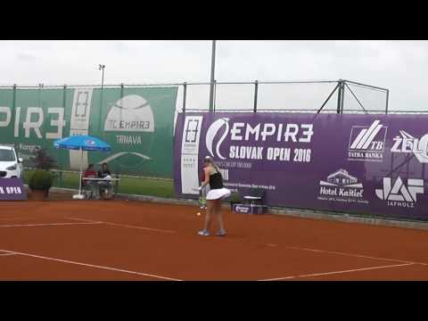 EMPIRE Slovak Open 2016: SF, Anastasija Sevastova (LAT) - Rebecca Sramkova (SVK) 6-1, 6-3
