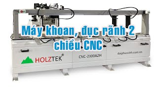 Máy khoan CNC 2 chiều CNC-2300A2H Woodmaster