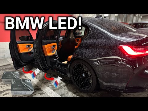 HOW To Install BMW M Logo Door Projector Lights on a G80 M3/G82 M4!
