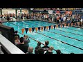 2020 IHSA State Swim Meet - 100 SCY BR - Lane 1 (far right side of screen)