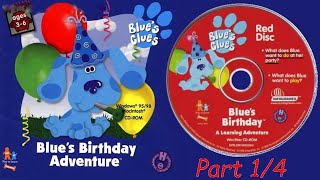 Blues Birthday Adventure Part 1/4 - Red Disc 1