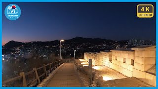 Thumbnail for Seoul Most Beautiful Sunsets — Naksan Park and Seoul City Fortress Wall 4K