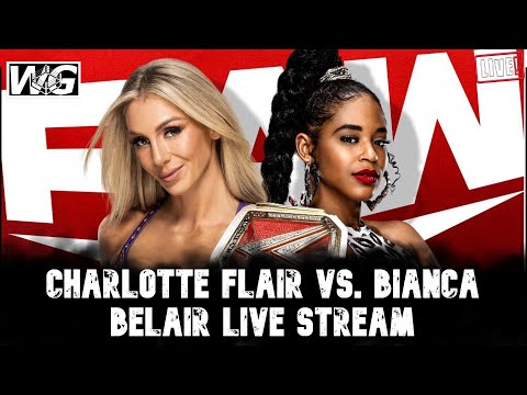 Charlotte Flair vs Bianca Belair For the RAW women's Title October 18th Live
