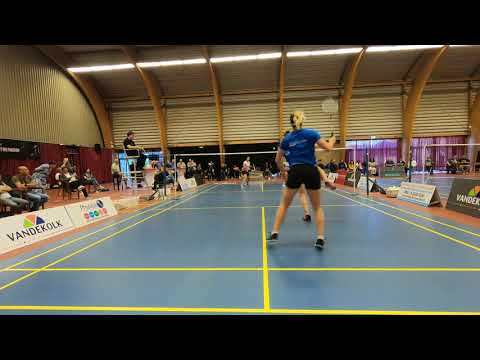 Full match: Alyssa Tirtosentono / Nadia Choukri   - Bianca Oosterhaven / Marjolein Stam