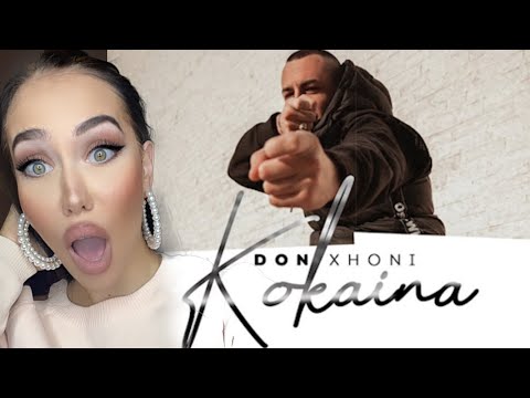 FEMALE DJ REACTS TO ALBANIAN MUSIC 🇦🇱 DON XHONI - KOKAINA | REACTION / REAGIM