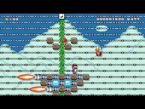 Set sail & defend the SS Peach! by Koen - SUPER MARIO MAKER - No Commentary
