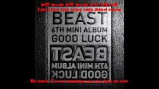 BEAST/B2ST- No More (이젠 아니야) [Eng Sub + Romanization + Hangul]