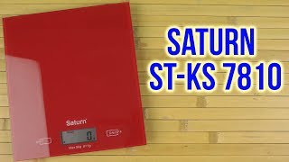 Saturn ST-KS7810 Red - відео 1