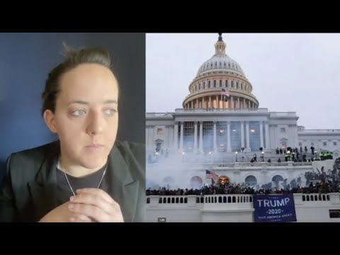 写真家のリア・ミリス氏は、米国議会議事堂の混乱を撮影しています。 (Photographer Leah Millis on capturing the chaos at the U.S. Capitol)