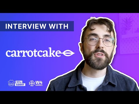 Why #godot is a great choice for a solo-dev game studio? Meet Louis Durrant from Carrotcake