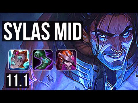 SYLAS vs IRELIA (MID) | 9/1/3, 67% winrate, Legendary | BR Master | v11.1