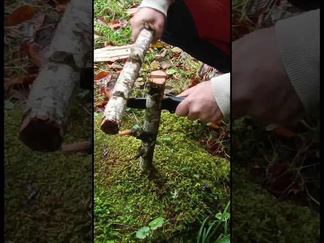 Vídeo relacionado con Purple Dragon Cuchillo de exterior con funda de cuero, cuchillo de supervivencia afilado con un lomo de hoja de 7 mm, Cuchillo de exterior forjado en una sola pieza de acero al alto carbono