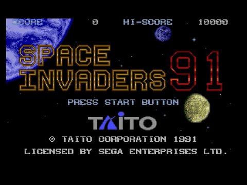 Space Invaders '91 Megadrive