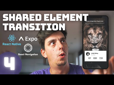React Native Shared Element Transition React Navigation V5 - Episode 4
