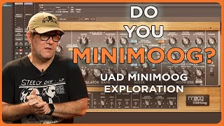 Video thumbnail for Do You Minimoog? UAD Minimoog Exploration by Alamo Music Sound Lab