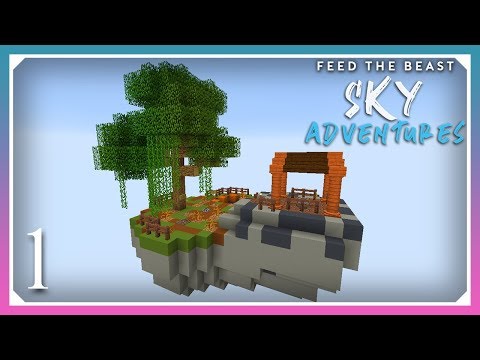 FTB Sky Adventures | Starting Sky Adventures! | E01 (FTB Skyblock 1.12.2)