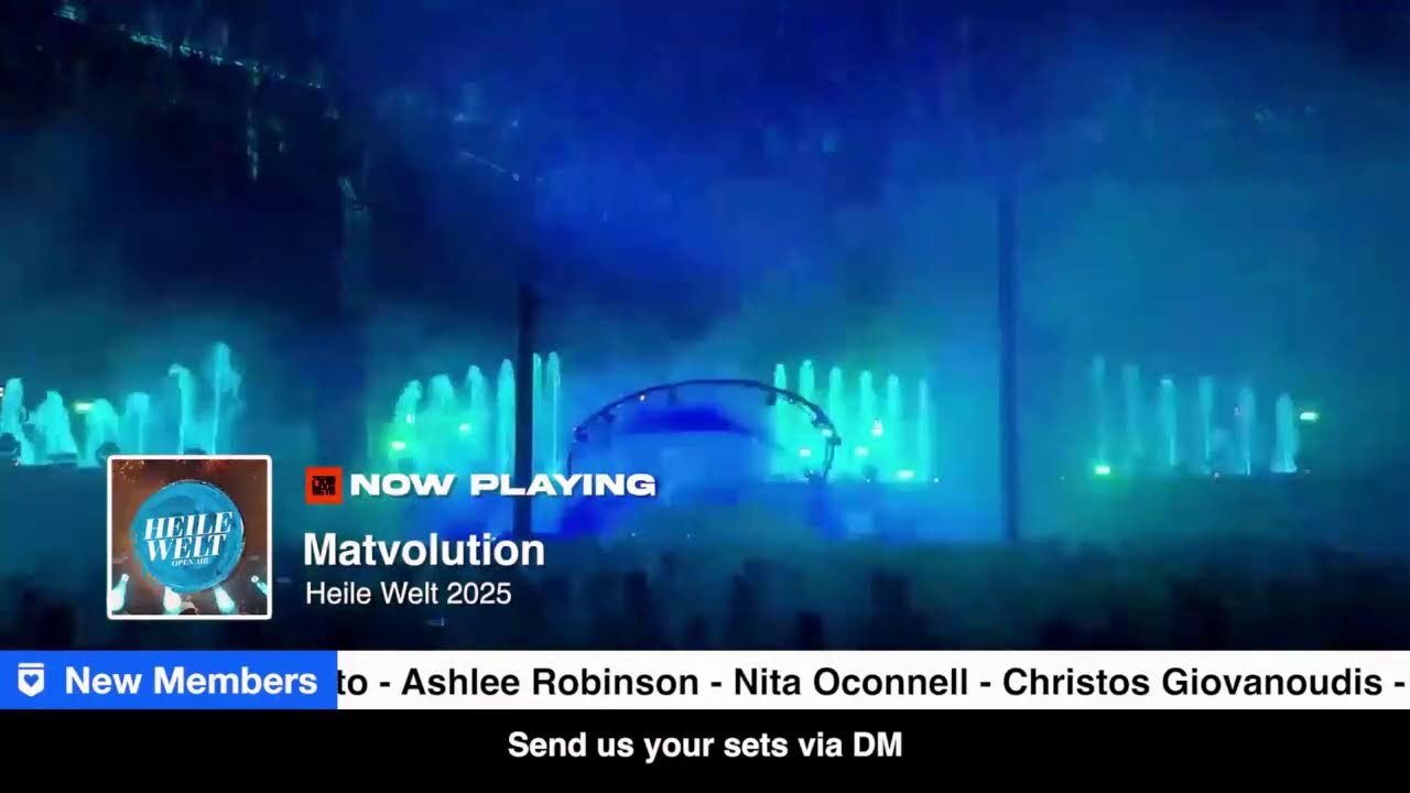 Melodic Techno DJ Mix set by Matvolution - Heile Welt 2025