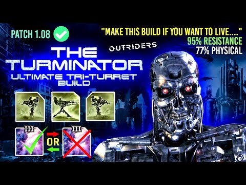 Outriders Best Technomancer Build | Indestructible Anomaly Power Tri Turret "TURminator" for Endgame