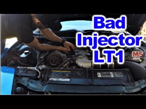 Follow up on replacing bad Fuel Injector on LT1 Trans Am