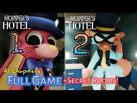 Hopper's Hotel, Kapitel 1 und 2 – Komplettlösung + GEHEIME RÄUME [ORTE der roten und gelben Karten]