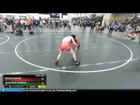 106 Lbs Semifinal - Raekwon Shabazz, CT Vs Dylan Heater, IA 63ab