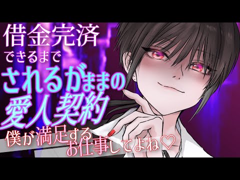 【中性】借金取りと愛人契約を結んで返済を頑張ることに(強制)...【性別不詳ｷｬﾗﾎﾞｲｽ】