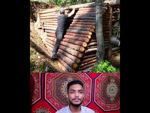 Amazing Mud Survival House Under the Ground 😱Hidden Jungle Home