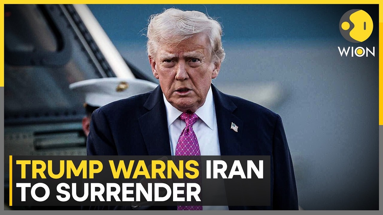 US-Iran War: Trump Rules Out Deal With Iran, Demands 'Unconditional Surrender' | WION News