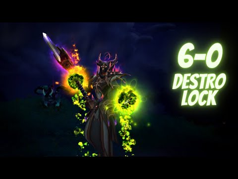 Destruction Warlock 6-0 Solo Shuffle 1700 Rating 10.1.5