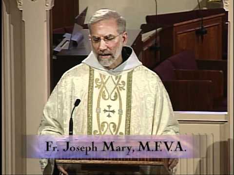 Homilia 2012-01-30 - el P Joseph Mary MFVA - Santa Jacinta de Marescotti - Virgen