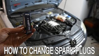 How To Change Spark Plugs (VW Passat V6 / Audi) - Tom's Garage Fix