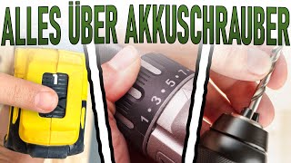 AKKUSCHRAUBER für EINSTEIGER erklärt - Einstellungen, Zubehör, Shopping, Tipps und Tricks