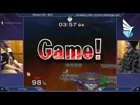 MMOM143 SSBM - Fats (Falco) vs. Art (Fox) - Melee WR2